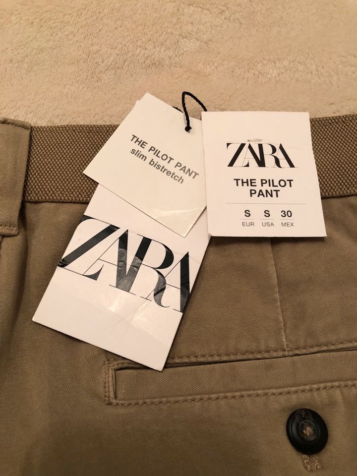 Zara Herren Hose Gr.S Slim Bistretch The Pilot Pant in Erlangen