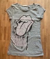H&M Rolling Stones Zunge Shirt 170 34 XS grau Bayern - Bruckmühl Vorschau
