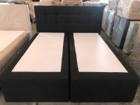 Boxspringbett 180x200 mit Bettkasten in Webstoff "Dunkelgrau" Neu Leipzig - Leipzig, Zentrum-Südost Vorschau