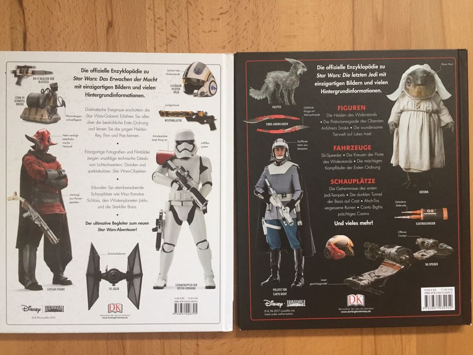 Star Wars Illustrierte Enzyklopädie Erwachen der Macht + Letzte in Ehrenkirchen