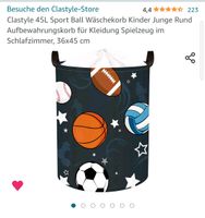 Sport Ball Wäschekorb Aufbewahrungskorb 36x45cm NEU Saarland - Tholey Vorschau