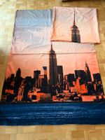 Bettwäsche New York Motiv 135x200, top Zustand Niedersachsen - Calberlah Vorschau