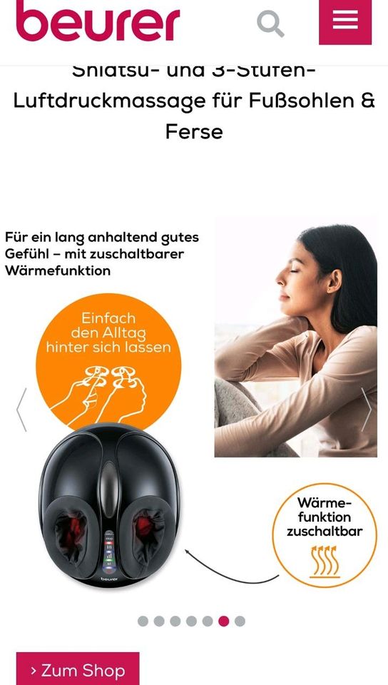 Beurer Fußmassagegerät FM 90 Shiatsu- und 3-Stufen in Bonn - Lengsdorf |  eBay Kleinanzeigen ist jetzt Kleinanzeigen