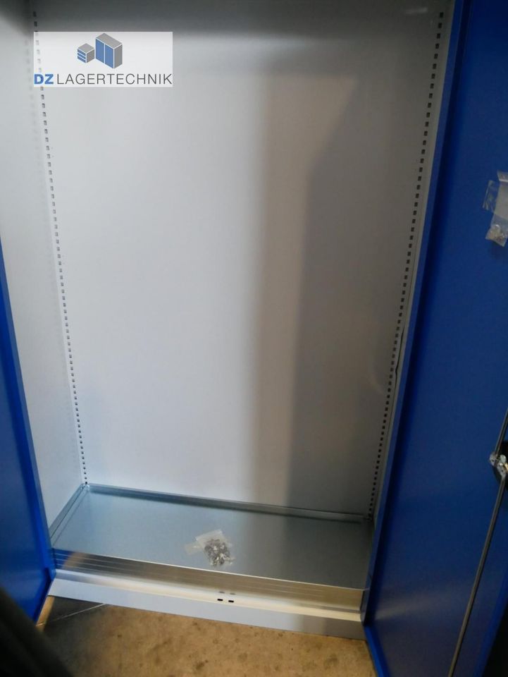 SSI Schäfer Materialschrank MSI 2412 Werkzeugschrank blaue Türen in Burbach
