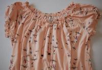 Tunikashirt Schlupfshirt apricot mit Libellen L Bayern - Bamberg Vorschau