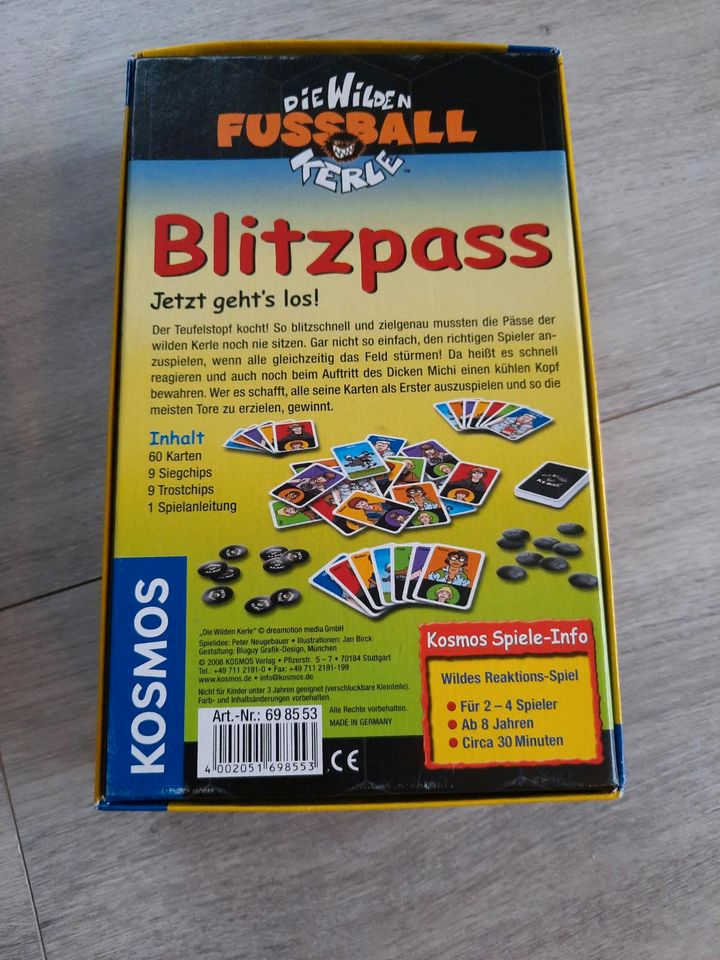 Die wilden Fussball Kerle Blitzpass in Steimbke