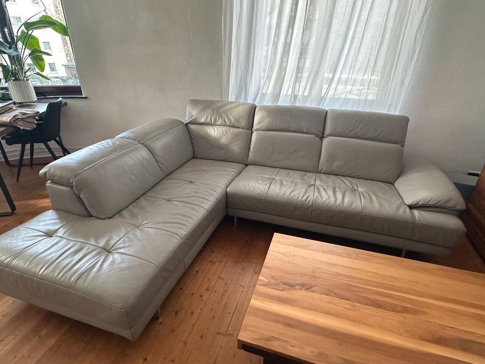 Echt  Leder Couch/Sofa/Sitzgarnituren in Köln