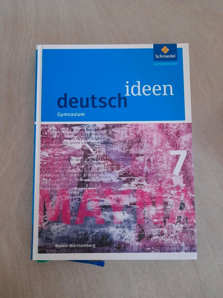 Deutsch Ideen, Deutschbuch Gymnasium SchroedelWestermann wie neu in Sersheim