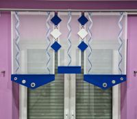Gardinen in farbe Blau, blaugardine , gardinen set nr.452 Nordrhein-Westfalen - Marl Vorschau