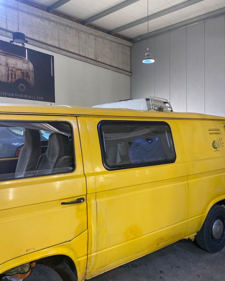 Vw t3 schweißen Radlauf tritt Stufe Seitenteil schweller rost in Breitenfelde