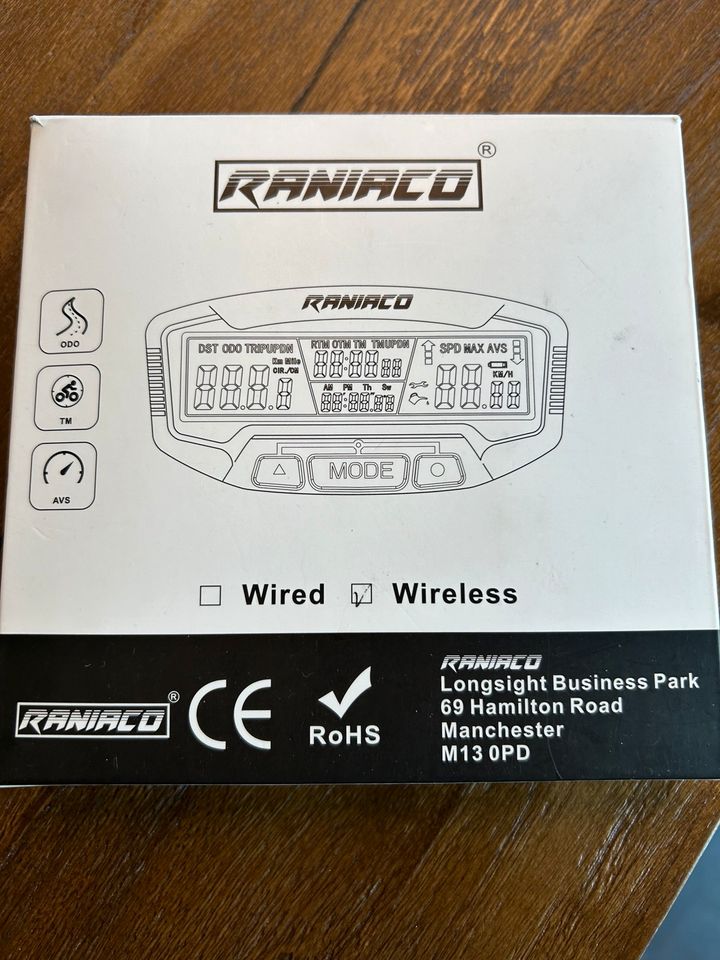 Raniaco Wireless Fahrradcomputer in Wahlstedt