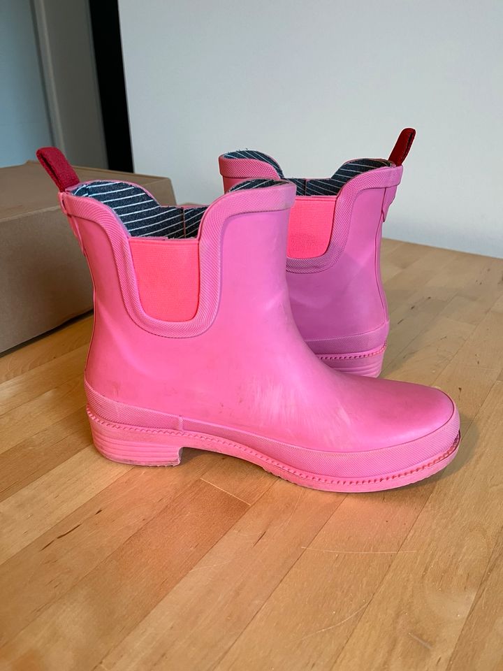 Regenstiefel -Stiefeletten von Derbe in Pink in Größe 36 in Porta Westfalica