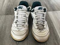 NIKE Leder Schuhe Sportschuhe Sneaker Schnürer Gr. 37,5 weiß Bonn - Auerberg Vorschau