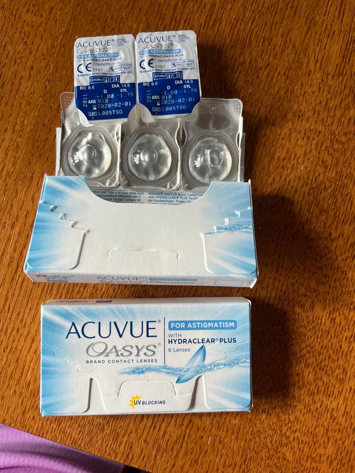 Kontaktlinsen ACUVUE for Astigmatism in Hosenfeld