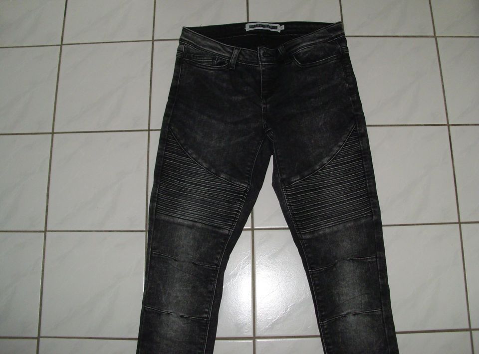 Jeans Hose (NOISY MAY), schwarz, W 27, Gr. S – 36/38, STRETCH in Wermsdorf