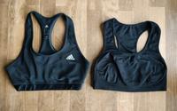 2 Sport-BHs schwarz S 34/36 Adidas crivit BH Hessen - Burghaun Vorschau