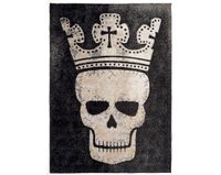 Design Teppisch "Skull" Totenkopf schwarz / silber 170x240, 200x300 cm NEUWARE Thüringen - Ronneburg Vorschau