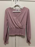Bluse altrosa mit Raffung NA-KD Dresden - Pieschen Vorschau