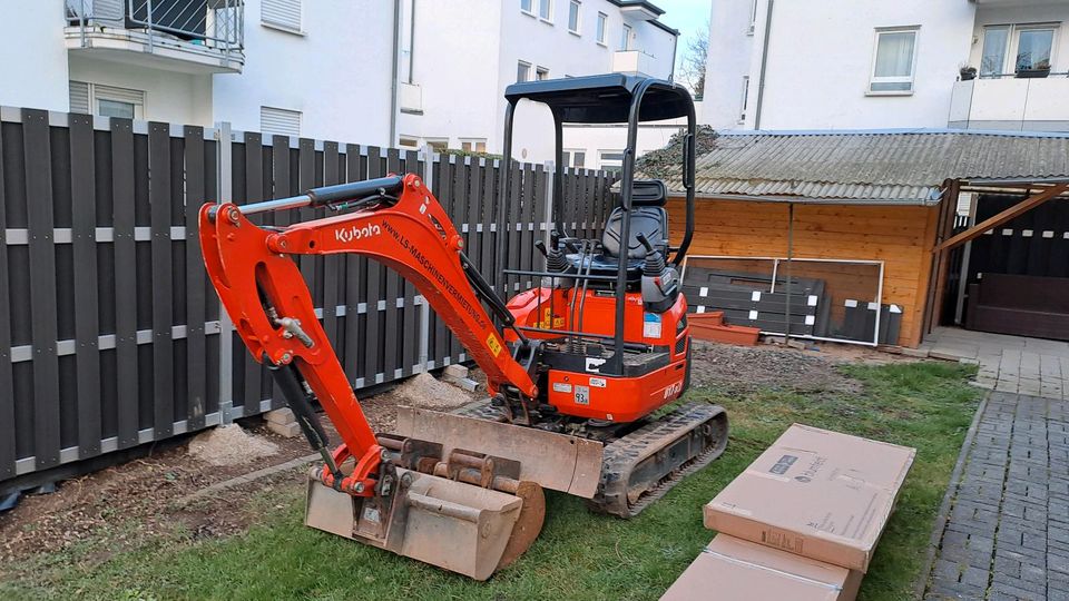 Bagger Radlader Dumper Motorschubkarre Maschinenvermietung Verlei in Hennef (Sieg)