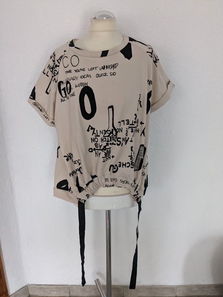 Kurzarm T-Shirt aus Baumwolle mit Print! Neu! in Bonn