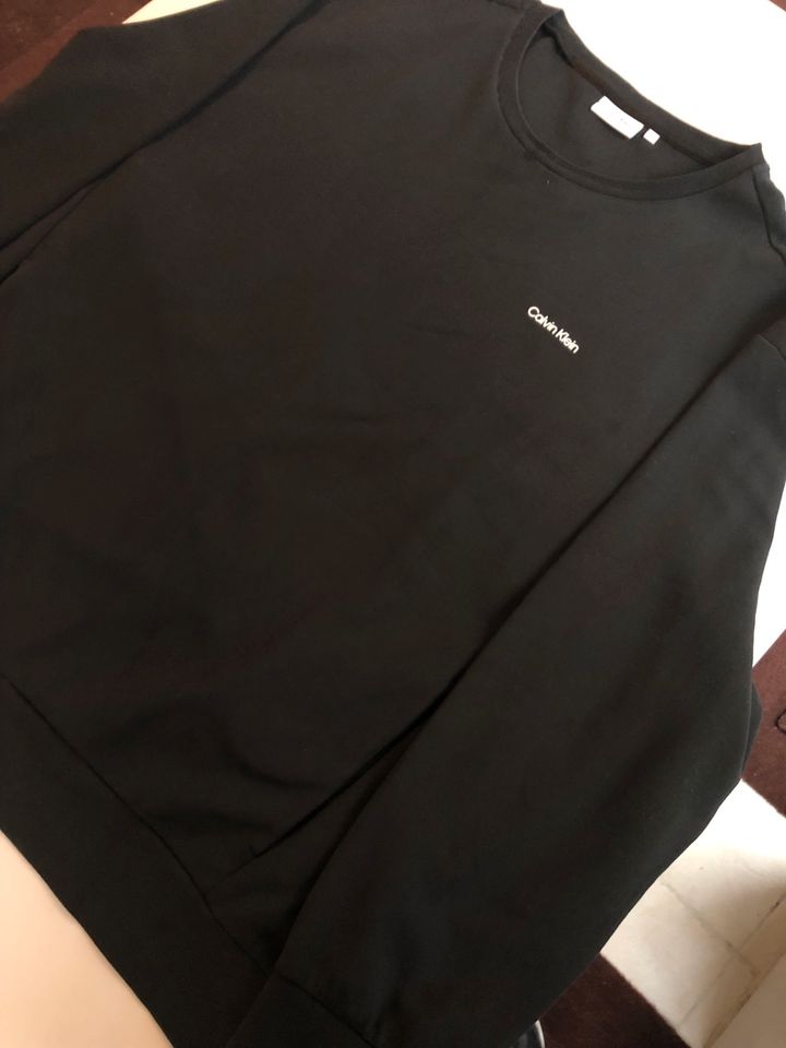 Herren Calvin Klein Pullover Gr. XXXXXL 5XL Schwarz in Künzelsau