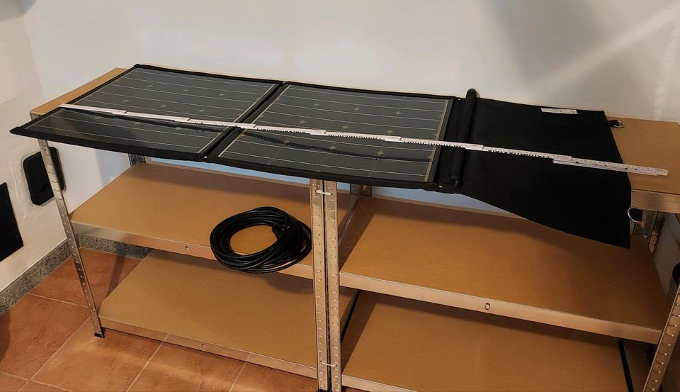 Solar Swiss PV Modul KVM 100 - 12 faltbar Solarmodul Solartasche in Viersen