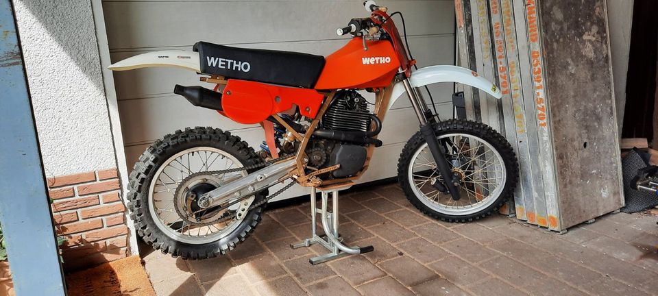 Wetho Rotax 560,Motocross,MC,MX,Classic,Vintage,no KTM,Puch,SWM in Schindhard