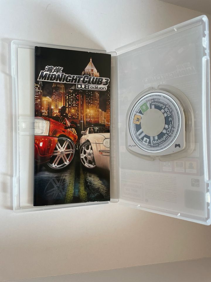 Midnight club 3 dub edition für PSP Sony mit Anleitung in Schwäbisch Hall