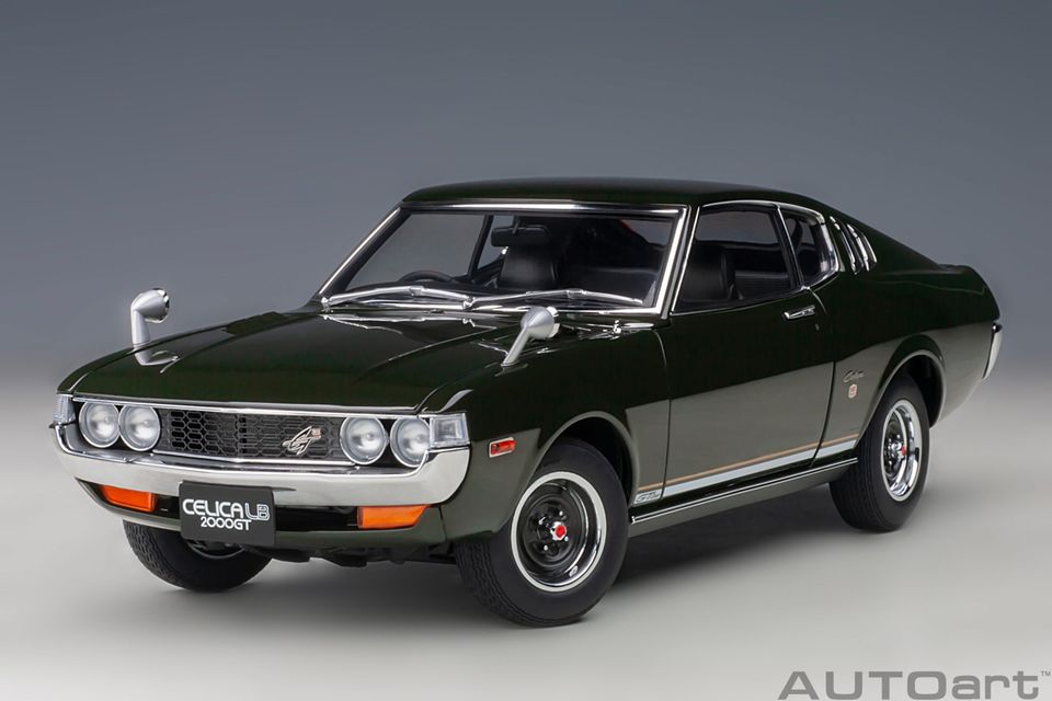 1:18 AUTOart Toyota Celica Liftback grün 1973 in Waiblingen