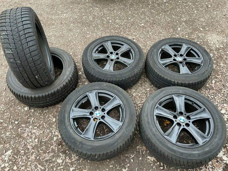 4x WINTERREIFEN 18ZOLL BMW X5 255/55R18 + 2x lose Reifen in Nürnberg (Mittelfr)