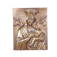 BILD "HEILIGE MARIA MIT KIND" Bronze Rheinland-Pfalz - Montabaur Vorschau