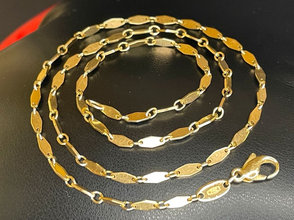 Plattenkette Goldkette 750 GOLD 18K Damen Herren Königskette 50cm in Berlin  - Schöneberg | eBay Kleinanzeigen ist jetzt Kleinanzeigen