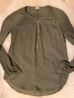 Bluse Gold grün Khaki 36/S von pimkie Hessen - Kassel Vorschau