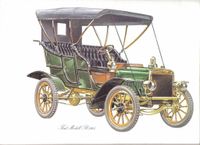 Ford Modell B um 1905 (Wandbild) Sachsen - Pirna Vorschau