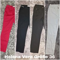 Helena Vera 36 Damen Hose schwarz, Weiß, rot wie neu Hessen - Kassel Vorschau