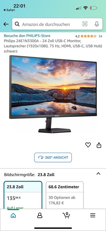 Philips Bildschirm HDMI in Centrum