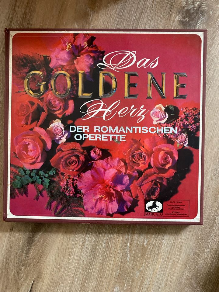 Schallplatten Operette „Das goldene Herz“, TOP!!! in Ibbenbüren