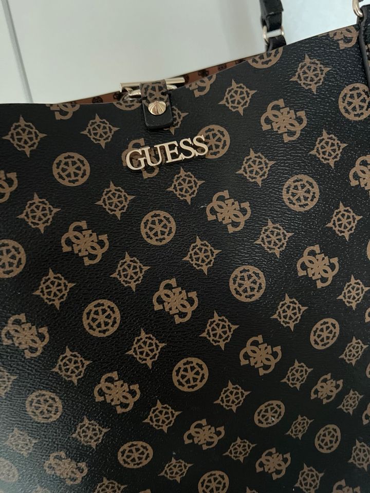 ❤️ Guess shopper Tasche braun alby toggle in Hannover