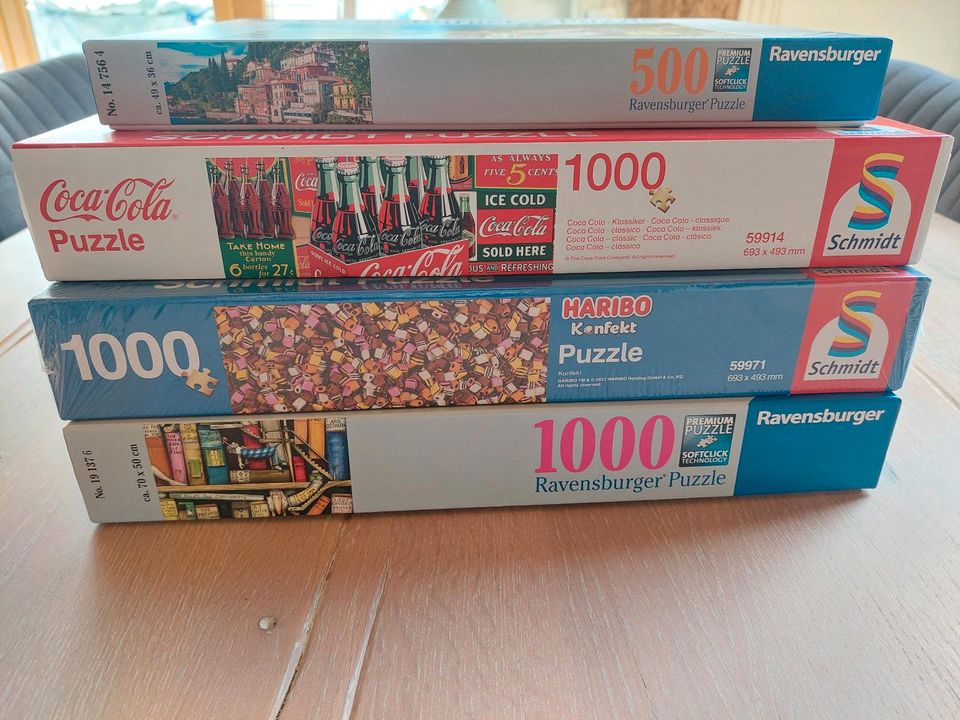 Puzzle Sammlung Schmidt & Ravensburger in Langsur