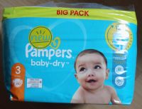 Pampers Baby Dry Windeln Gr. 3 6-10 kg Big Pack 80 Stück OVP Neu Chemnitz - Siegmar Vorschau