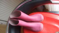 Regen /Gummi/ Buddel Stiefel Mädchen Gr. 28 Pink/ rosa gut erhalt Bayern - Buxheim Vorschau