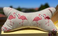 Leseknochen Knochen -Nacken -Kissen Flamingos Sommer Urlaub Sachsen-Anhalt - Barleben Vorschau