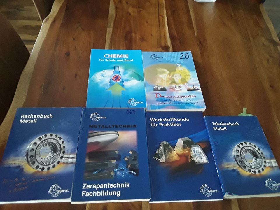 Bücher für die Berufsschule, Zerspantechnik in Augsburg