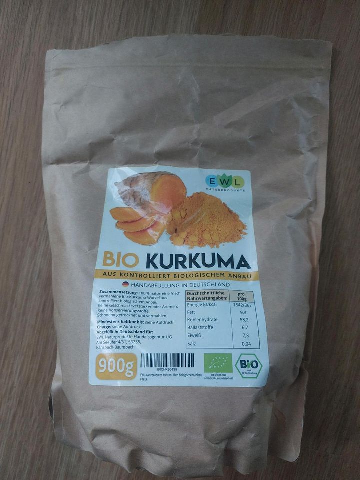 Gemahlener Kurkuma in Bio - Qualität in Berlin