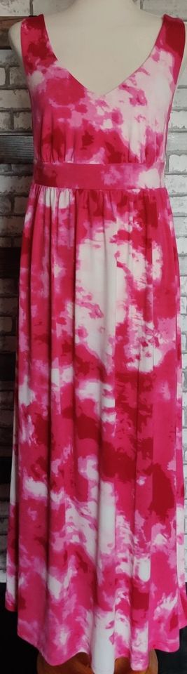 Maxi Sommerkleid pink/weiss Gr. 44/46 NEUw. in Berlin