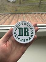 Patch Deutsche Reichsbahn DR Aufnäher, mit Klett DDR Ostalgie Brandenburg - Zossen-Wünsdorf Vorschau