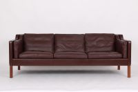 Børge Mogensen Sofa Modell 2213, schokoladenbraunes ANGEBOT Stuttgart - Stuttgart-Mitte Vorschau