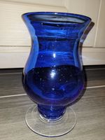 großes Dekoglas/ Vase/ dunkelblau mit Luftblasen Berlin - Köpenick Vorschau