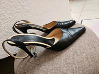 Riemchenpumps High Heels Gr. 39 schwarz Niedersachsen - Holdorf Vorschau