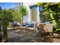 Lounge-Set Junee 4-teilig Polyrattan Natur Nürnberg (Mittelfr) - Nordstadt Vorschau
